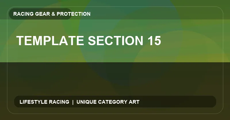 Template Section 15